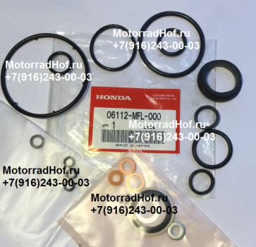 Прокладки двигателя Honda CBR1000RR оригинал, комплект (арт. 06112MFL000), Gasket Kit B (Component Parts), Honda