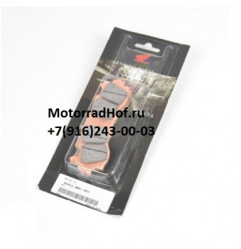 Передние тормозные колодки Honda GL1800 оригинал, комплект (арт. 06455MKCA01), PAD SET, FR., Honda