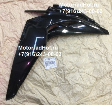 Пластик левый Kawasaki Z1000R оригинал (арт. 49133-0017-660), аналог 491330017660, 49125-0574-660, 491250574660, Shroud,Lh,M.S.Black, Kawasaki