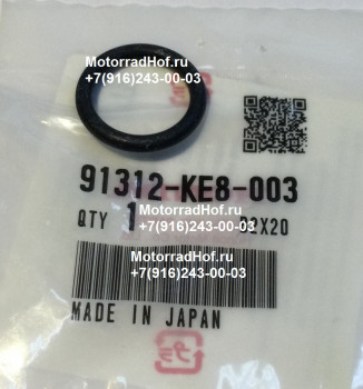 Уплотнительное кольцо O-Ring (17X3) Honda XL700VA оригинал (арт. 91312KE8003), аналог 91312KE8000, 91312-KE8-000, O-RING, 17X3 (Arai), Honda