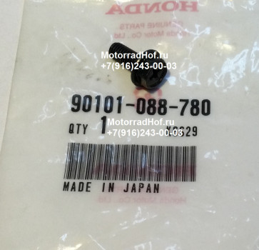 Болт (5Х12) Honda NRX1800DA RUNE VALKYRIE оригинал (арт. 90101088780), Bolt, Flange, 5X12, Honda