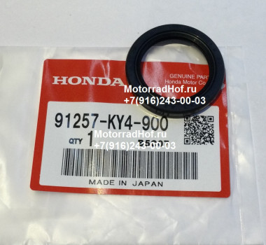 Пыльник (27Х37Х5) Honda VFR800X оригинал (арт. 91257KY4900), Dust Seal, 27X37X5, Honda