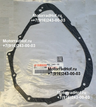 Прокладка Yamaha XVZ1300A ROYALSTAR оригинал (арт. 4NK-15451-00-00), Gasket, Crankcase Cover 1, Yamaha