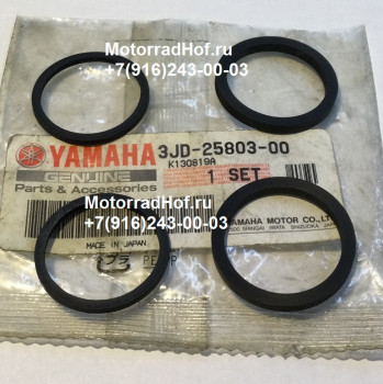 Ремкомплект поршня тормозного цилиндра Yamaha MT-01 оригинал (арт. 3JD-25803-00-00), аналог 3JD258030000, 3JD-W0047-00-00, 3JDW00470000, Caliper Seal Kit, Yamaha