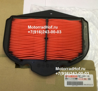 Воздушный фильтр Yamaha XT1200 Super Tenere оригинал (арт. 23P-14451-00-00), аналог 23P144510000, ELEMENT, AIR CLEANER, Yamaha