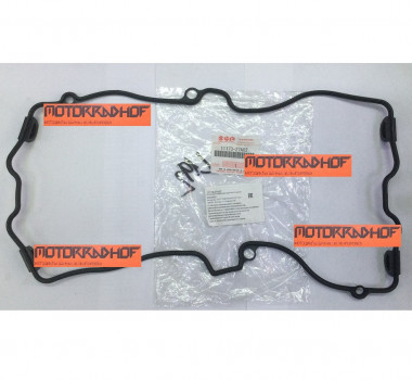 Прокладка клапанной крышки двигателя Suzuki GSF600N BANDIT оригинал (арт. 11173-27A02), аналог 11173-27A02-000, 1117327A02000, Gasket, Head Cover No.1, Suzuki