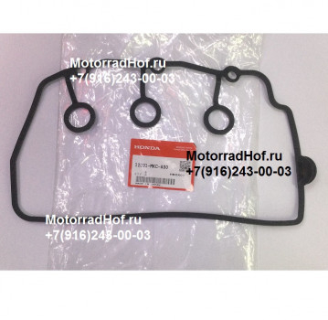 Прокладка клапанной крышки (правая) HondaGL1800DA GOLD WING оригинал (арт. 12391MKCA00), Gasket Comp., R. Cylinder Head Cover, Honda