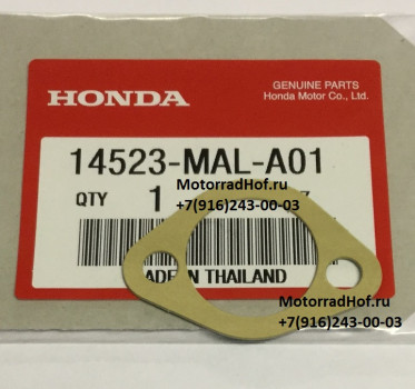 Прокладка натяжителя цепи ГРМ Honda XL1000VA оригинал (арт. 14523MALA01), аналог 12194-MAL-A00, 14523-MAL-A00, 12194MALA00, 14523MALA00, GASKET, TENSIONER HOLE, Honda