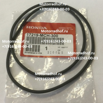 Уплотнитель корпуса воздушного фильтра Honda VTX1300 оригинал (арт. 17219MCH300), SEAL, AIR CLEANER, Honda