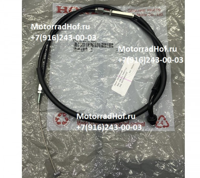 Трос газа прямой Honda GL1800A GOLDWING оригинал (арт. 17910MCAA60), CABLE COMP. A, THROTTLE, Honda