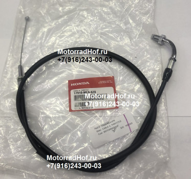 Трос газа Honda VTX1300S оригинал (арт. 17910MEA670), CABLE COMP. A, THROTTLE, Honda