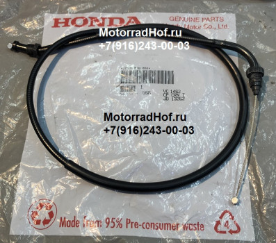 Трос газа обратный Honda GL1500 Gold Wing оригинал (арт. 17920MT8004), CABLE COMP., HANDLE THROTTLE, Honda