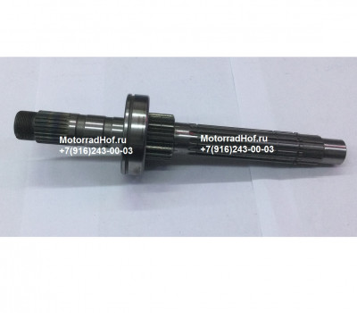 Первичный вал КПП (12Т) Honda CBR600F4i оригинал Б/У (арт. 23211MBWE20Б/У), Mainshaft (12t), Honda Первичный вал КПП (12Т) Honda CBR600F4i оригинал Б/У (арт. 23211MBWE20Б/У), Mainshaft (12t), Honda