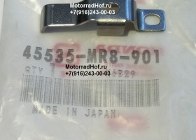 Плата - держатель тормозного бачка Honda CBR1000RA оригинал (арт. 45535MR8901), Plate, Stop, Honda