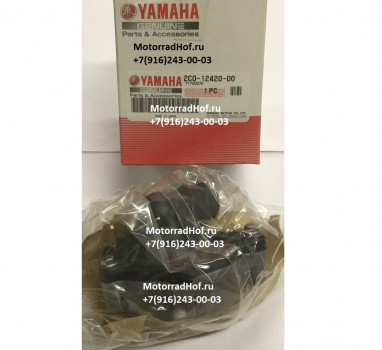 Помпа в сборе Yamaha YZF-R6 оригинал (арт. 2C0-12420-00-00), аналог 2C0124200000