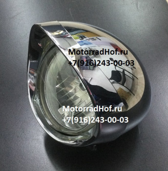 Фара в сборе Honda VTX1800 оригинал Б/У (арт. 33120MEA671Б/У), состав 61301-MCH-670, 61302-MCH-670, 61311-MCH-670, 61301MCH670, 61302MCH670, 61311MCH670