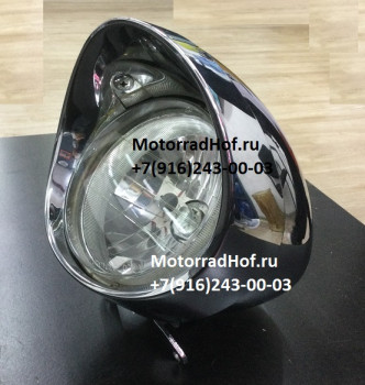 Фара в сборе Honda VTX1800 оригинал Б/У (арт. 33120MEA671Б/У), состав 61301-MCH-670, 61302-MCH-670, 61311-MCH-670, 61301MCH670, 61302MCH670, 61311MCH670