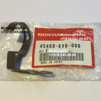 Крепеж тормозного шланга Honda XR600R оригинал (арт. 45469KV6000), GUIDE, BRAKE HOSE TOP, Honda