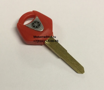 Ключ зажигания (болванка ключа) Yamaha YZF-R1 не оригинал (арт. 4BH-82511-09-00HeR), аналог 4BH825110900HeR