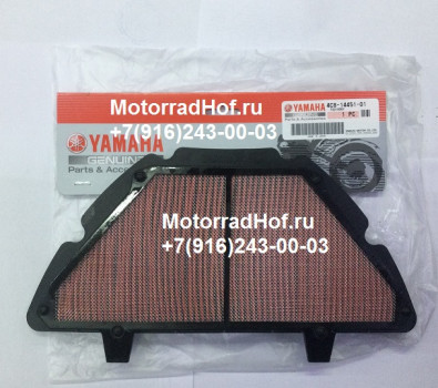 Воздушный фильтр Yamaha YZF-R1 оригинал (арт. 4C8-14451-01-00), аналог 4C8144510100, 4C8-14451-00-00, 4C8144510000, Luchtfilter, Yamaha
