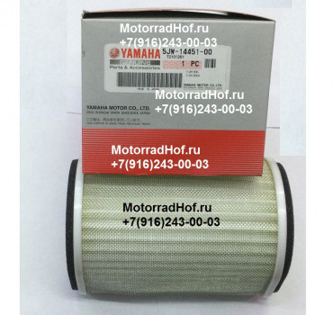 Воздушный фильтр Yamaha FJR1300AS оригинал (арт. 5JW-14451-00-00), аналог 5JW144510000, HFA4912, 12-95842, 1295842, Luchtfilter, Yamaha