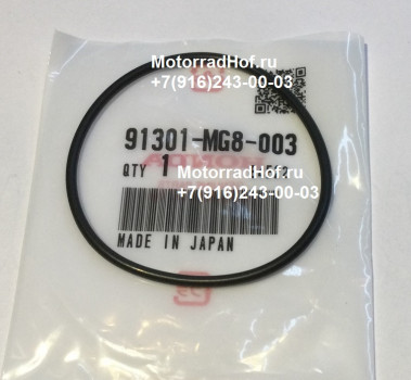 Уплотнительное кольцо O-Ring 51,6Х2,3 Honda GL1800C GOLD WING оригинал (арт. 91301MG8003), O-RING, 51.6X2.3(Arai), Honda