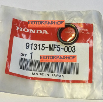 Уплотнительное кольцо Honda XL700VA оригинал (арт. 91315MF5003), аналог 91315MAW750, 91315-MAW-750, Seal, Oil Pipe, Honda