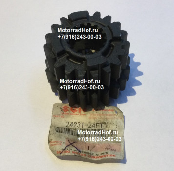 Шестерня КПП Suzuki GSX1300R HAYABUSA оригинал (арт. 24231-24F10), аналог 24231-24F10-000, 2423124F10000, Gear, 3RD &amp; 4TH Drive, Suzuki
