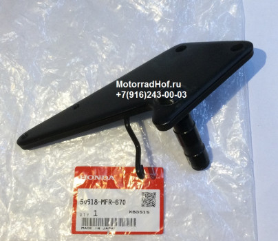 Кронштейн педали тормоза Honda VT1300CXA оригинал (арт. 50618MFR670), Bracket Comp., Rr. Brake, Honda