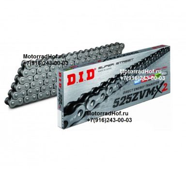 Цепь DID D525ZVMX2106 УСИЛЕННАЯ оригинал (арт. D525ZVMX2106), аналог DID525ZVMX106, DID525ZVMX2-106, D525ZVMX2106, DID525ZVMX106, DID525ZVMX-106