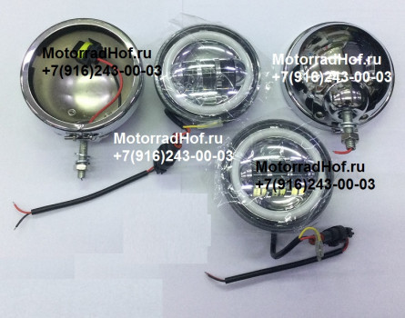 Фары диодные боковые 4.5" (дополнительные) (комплект: фары и корпуса) Honda VTX1800 неоригинал (арт. FB45), Фары боковые 4,5" Фары диодные боковые 4.5" (дополнительные) (комплект: фары и корпуса) Honda VTX1800 неоригинал (арт. FB45), Фары боковые 4,5"