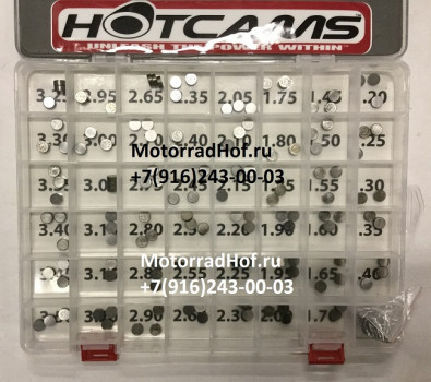Набор шайб регулировочных HOTCAMS 7.48mm Valve Shim Kit HCSHIM01 оригинал (арт. HCSHIM01), аналог 0925-0010, 09250010
