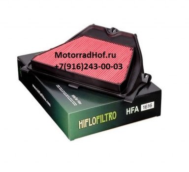 Воздушный фильтр HIFLO для Honda CBR600RR оригинал (арт. HFA1616), аналог 17210-MEE-000, 17210MEE000, 12-90346, 1290346 Воздушный фильтр HIFLO для Honda CBR600RR оригинал (арт. HFA1616), аналог 17210-MEE-000, 17210MEE000, 12-90346, 1290346