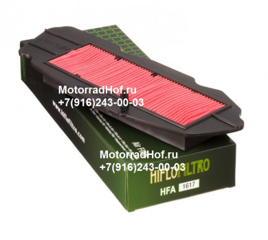 Воздушный фильтр HIFLO для Honda SilverWing400/600 оригинал (арт. HFA1617), аналог 1290594, HFA 1617, 17230-MCT-000, 17230MCT000, 12-90594, ELEMENT COMP., AIR CLEANER