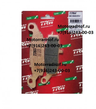 Lucas TRW колодки передние, оригинал (арт. MCB682SV), аналог 59302-33870-000, 59302-33870, 5930233870, 5930233870000