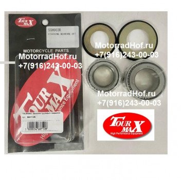 Комплект подшипников рулевой колонки TourMax оригинал (арт. SSH903R), аналог 91015-KT8-005, 91016-KT8-005, 53214-371-010, 91015-425-832, 09267-30010-000, 0926730010000, 91016-371-000, 91015KT8005, 91016KT8005, 53214371010, 91015425832, 91016371000