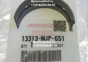 Вкладыш коренной Bearing B, Crankshaft (Black) Honda CRF1000D оригинал (арт. 13313MJPG51), Bearing B, Crankshaft (Black), Honda Вкладыш коренной Bearing B, Crankshaft (Black) Honda CRF1000D оригинал (арт. 13313MJPG51), Bearing B, Crankshaft (Black), Honda