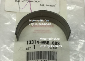 Вкладыш коренной BEARING B, CRANKSHAFT L. SIDE (BLACK) Honda XL1000VA оригинал (арт. 13314MBB003), аналог 13314-MBB-000, 13314MBB000 Вкладыш коренной BEARING B, CRANKSHAFT L. SIDE (BLACK) Honda XL1000VA оригинал (арт. 13314MBB003), аналог 13314-MBB-000, 13314MBB000