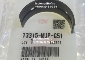 Вкладыш коренной Bearing D, Crankshaft (Green) Honda CRF1000D оригинал (арт. 13315MJPG51), Bearing D, Crankshaft (Green), Honda Вкладыш коренной Bearing D, Crankshaft (Green) Honda CRF1000D оригинал (арт. 13315MJPG51), Bearing D, Crankshaft (Green), Honda