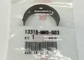 Вкладыш коренной красный BEARING F, CRANKSHAFT (RED) Honda CBR900RR оригинал (арт. 13318MW0003), аналог 13318-MCJ-003, 13318MCJ003, Bearing F, Crankshaft (Red), Honda