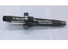 Первичный вал КПП (12Т) Honda CBR600F4i оригинал Б/У (арт. 23211MBWE20Б/У), Mainshaft (12t), Honda Первичный вал КПП (12Т) Honda CBR600F4i оригинал Б/У (арт. 23211MBWE20Б/У), Mainshaft (12t), Honda