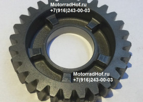 Шестерня КПП (28Т) Honda CBR600F4i оригинал Б/У (арт. 23461MBW000Б/У), Gear, Countershaft Third(28T), Honda Шестерня КПП (28Т) Honda CBR600F4i оригинал Б/У (арт. 23461MBW000Б/У), Gear, Countershaft Third(28T), Honda