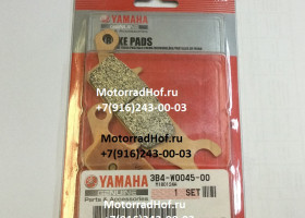 Тормозные колодки Yamaha YFM700FWAD GRIZZLY 700 EPS оригинал (арт. 3B4-W0045-00-00), аналог 3B4W00450000