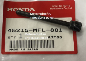 Направляющая передних колодок Honda CBR600RR оригинал (арт. 45215MFL881), аналог 45215-MEL-000, 45215-MEL-013, 45215-MEL-003, 45215MEL000, 45215MEL013, 45215MEL003, PIN, HANGER, Honda