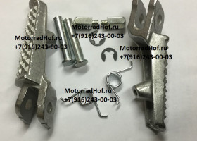 Комплект водительских подножек Honda CBR600RR не оригинал (арт. 50660MEE000He+50665MEE000He), аналог 50660-MFJ-D00, 50665-MFJ-D00, 50660-MEL-000, 50665-MEL-000, 50660MFJD00, 50665MFJD00, 50660MEL000, 50665MEL000