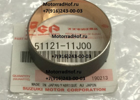 Направляющая в вилку Suzuki DL650A V-STROM оригинал (арт. 51121-11J00), аналог 51121-11J00-000, 5112111J00000, 51121-03F00, 5112103F00000, 51121-03F00-000, BUSH, SLIDE, Suzuki