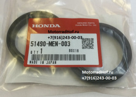 Сальник + пыльник вилки Honda CRF450R оригинал оригинал, комплект на одно перо (47x58x10 / 47x58,5x10) (арт. 51490MEN003)