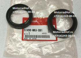 Сальник + пыльник вилки Honda CB1100EXCA оригинал, комплект (41x54x11/41x54,4x12,5) (арт. 51490MKAD81), аналог 51490-MER-R61, 51490-MN8-305, 51490-MEE-D01, 51490MERR61, 51490MN8305, 51490MEED01, SEAL SET, FR. FORK, Honda Сальник + пыльник вилки Honda CB1100EXCA оригинал, комплект (41x54x11/41x54,4x12,5) (арт. 51490MKAD81), аналог 51490-MER-R61, 51490-MN8-305, 51490-MEE-D01, 51490MERR61, 51490MN8305, 51490MEED01, SEAL SET, FR. FORK, Honda