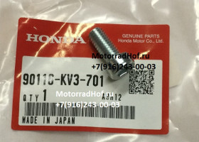 Болт (8мм) Honda CB400SF оригинал (арт. 90116KV3701), аналог 90116-MCV-000, 90116-ML4-003, 90116-MZ0-760, 90116MCV000, 90116ML4003, 90116MZ0760