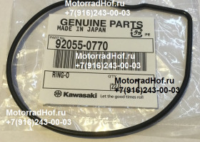 O-Ring уплотнительное кольцо крышки помпы Kawasaki ZZR1400 ABS оригинал (арт. 92055-0770), аналог 920550770, 920550157, 92055-0157, RING-O, Kawasaki